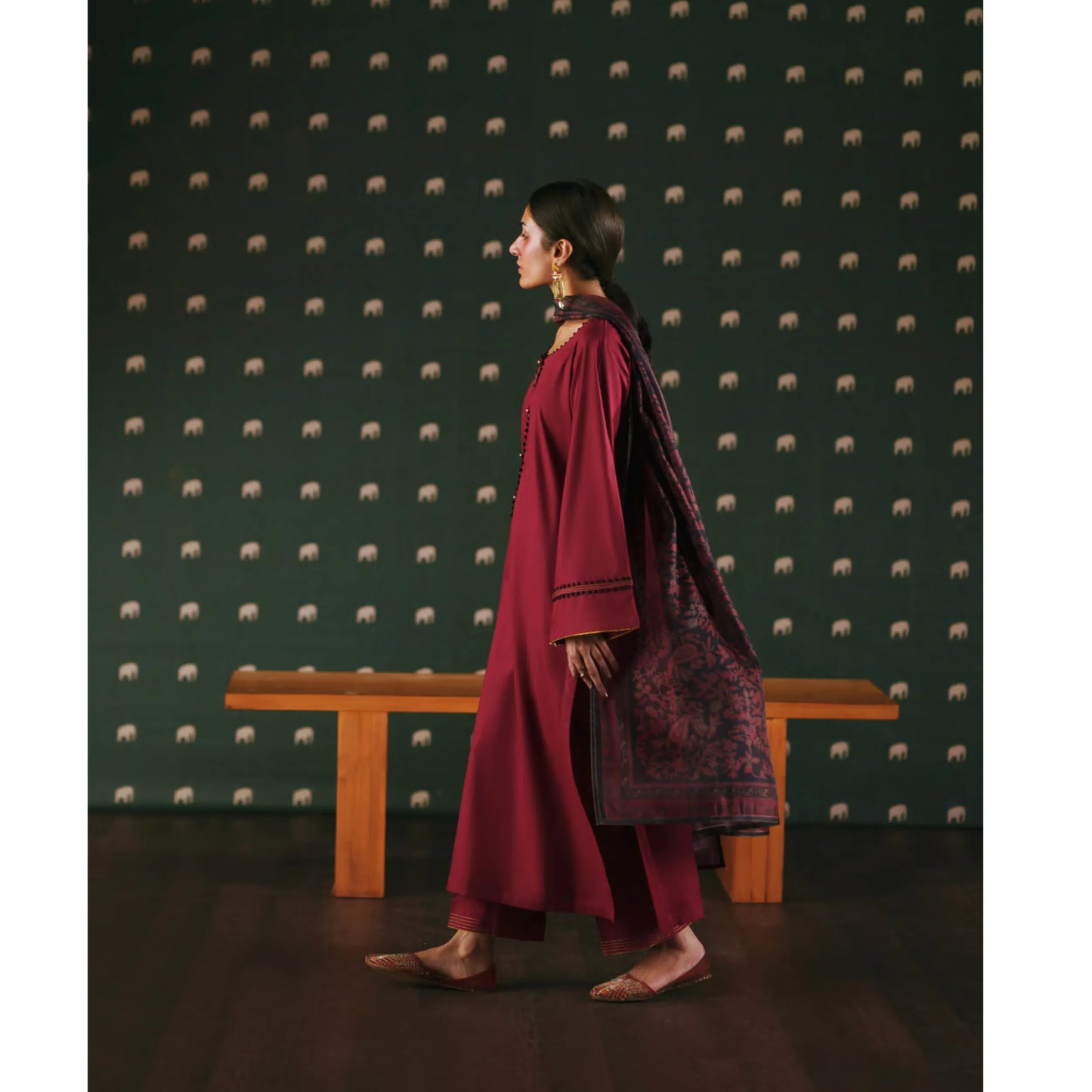 UCA-45 "Azzurra" Embroidered Lawn Collection by Casuallite | Ready to Wear Pakistani Asian clothes