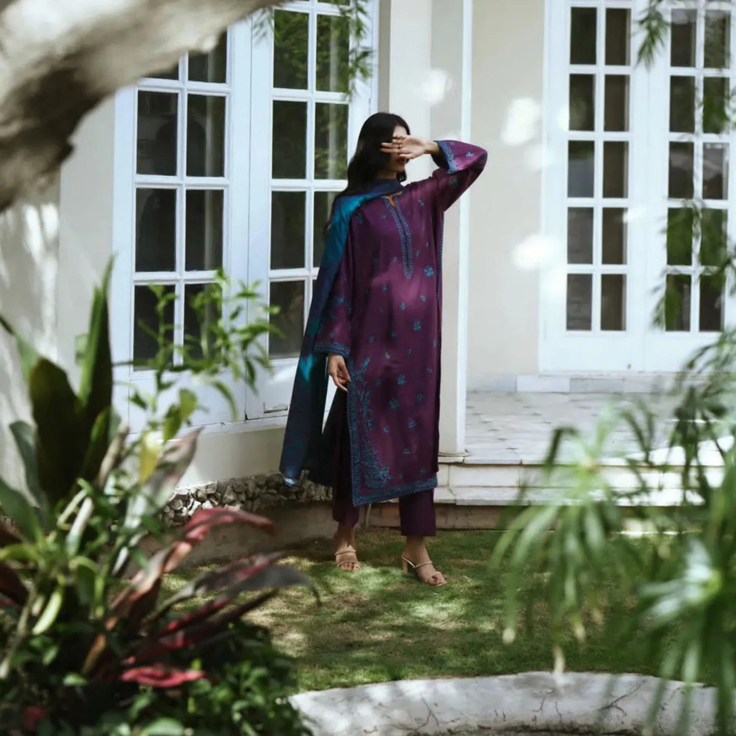 UCA-48 "Breath" Embroidered Cotton Lawn Collection | Casuallite