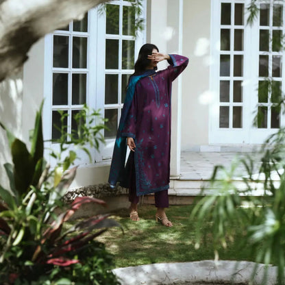 UCA-48 "Breath" Embroidered Cotton Lawn Collection | Casuallite