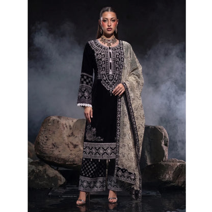 UA-323 Luxury Velvet Collection 3 Pc | Umnaa