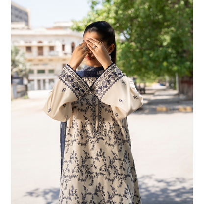 UCA-22 3 pc Summer Cotton Lawn Monochrome Collection | Ready to Wear | Casuallite