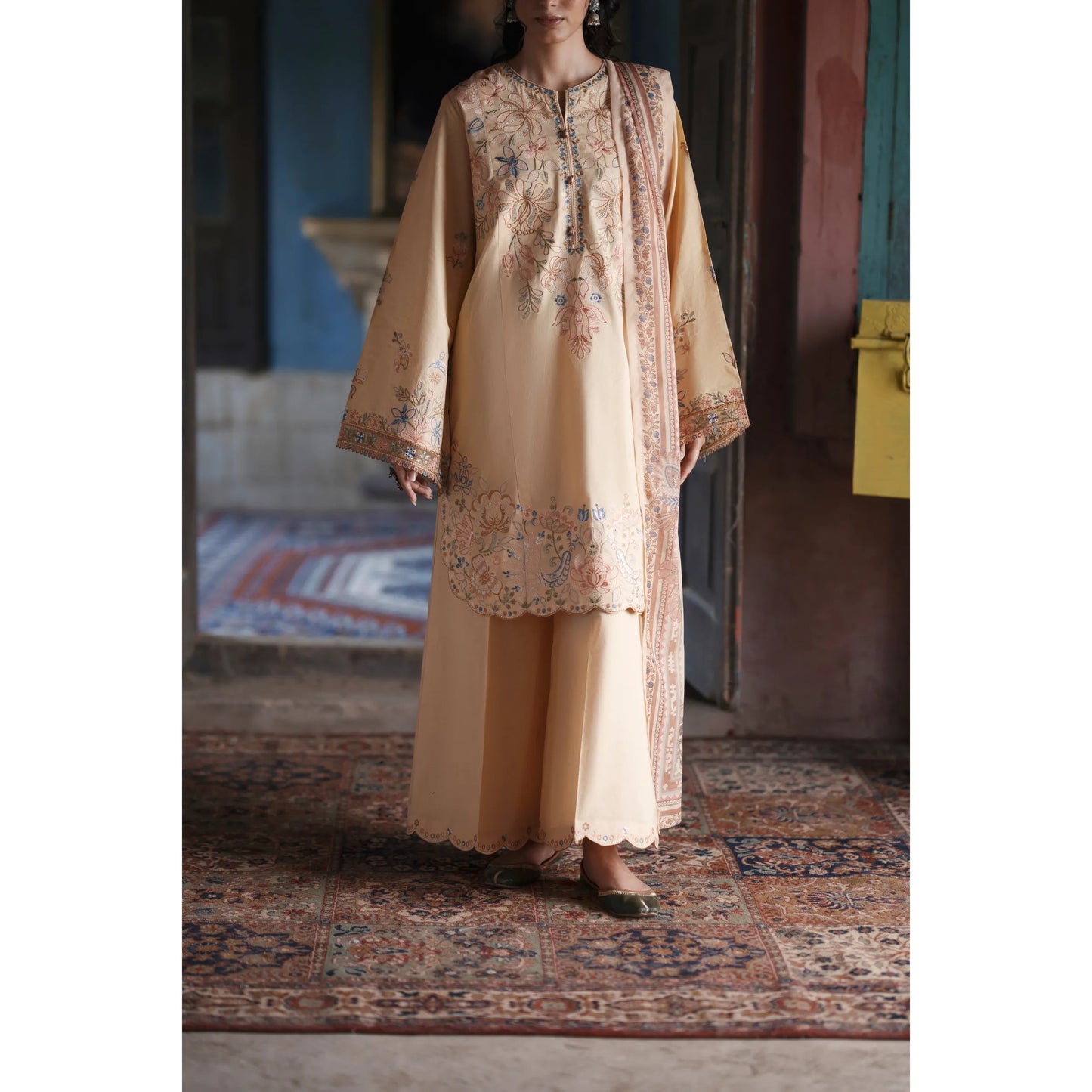 UCA-42 Before Sunset by Casuallite Embroidered Cotton Collection | Ready to Wear Pakistani Asian clothes