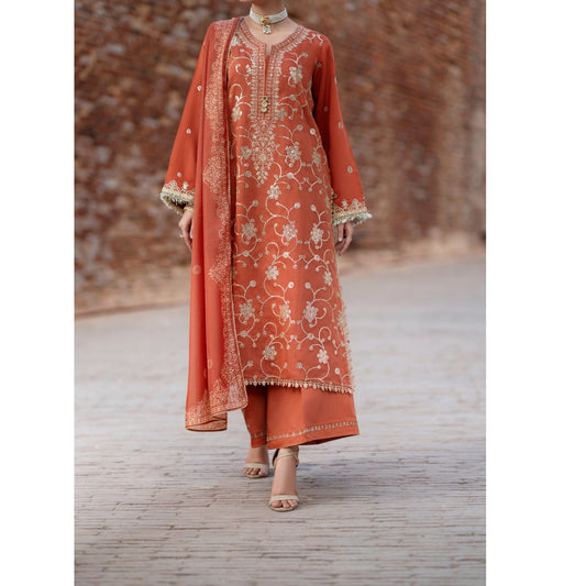 UCA-35 Darbar Festive Drop Embroidered Collection by Casuallite