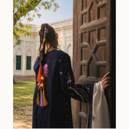 UCA-43 "HER" Collection Embroidered Cambric Cotton by Casuallite 3 Piece Suit for Women | Ready to Wear Pakistani Dress