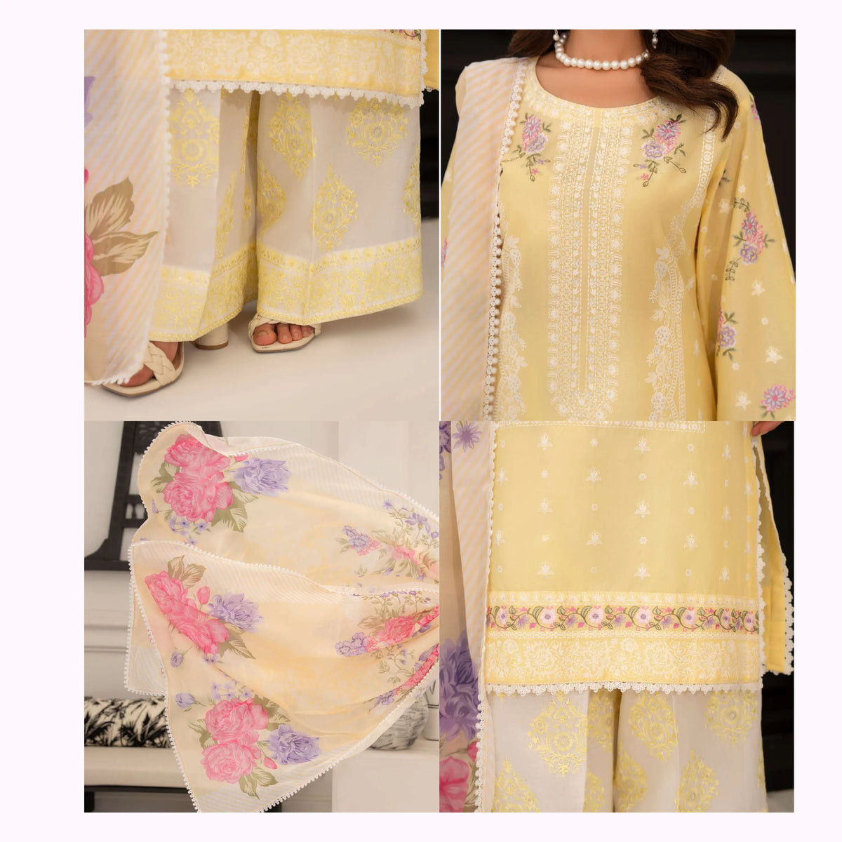 KC-1558 "Ferisha" Embroidered Festive Collection by Karma Collection