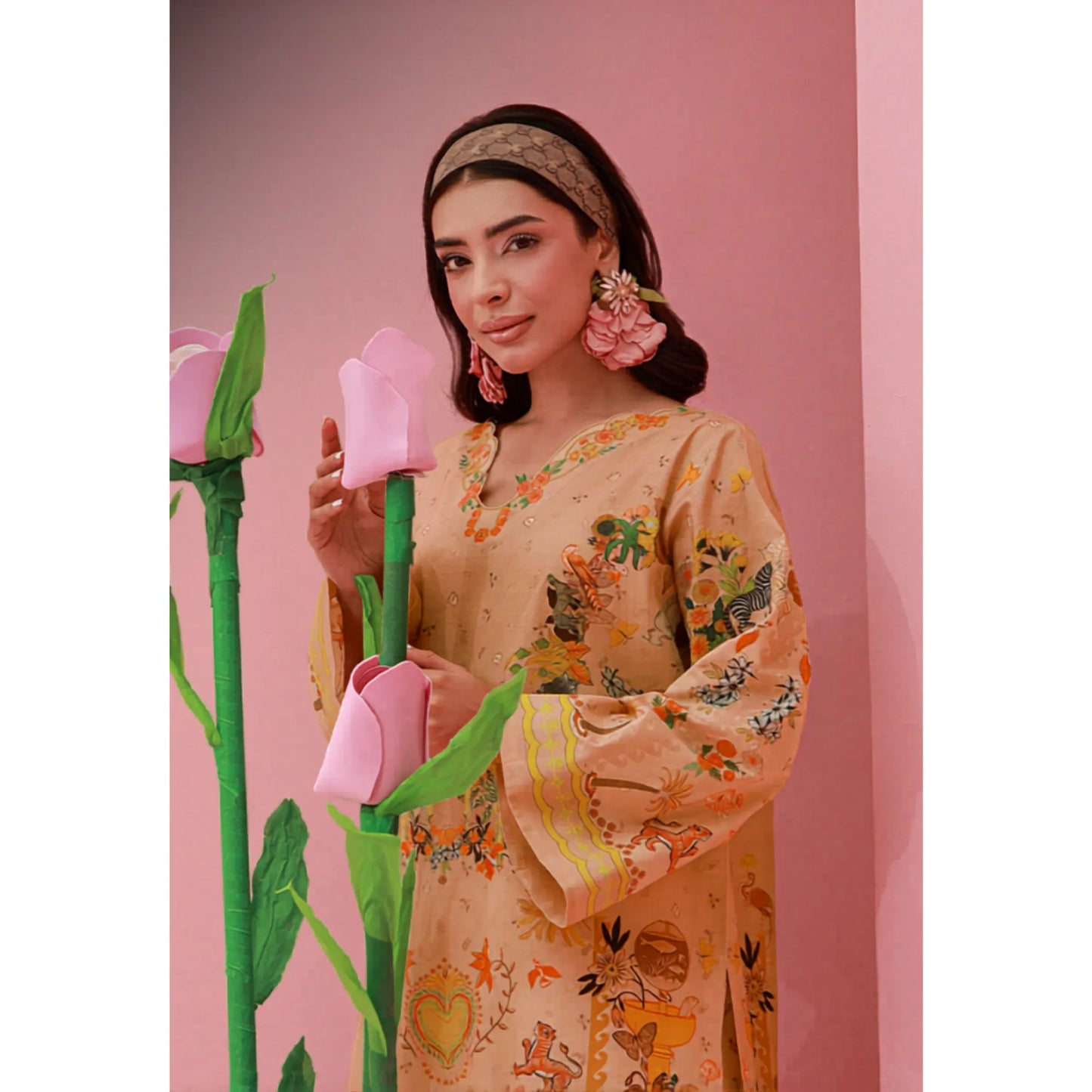UAS-01 printed Pret by Asim jofa Printed Co Ord Set summer Collection Ready to Wear asian clothes