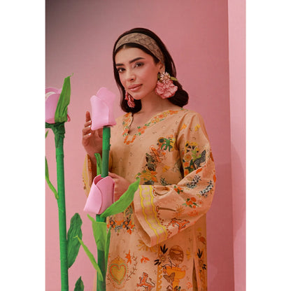 UAS-01 printed Pret by Asim jofa Printed Co Ord Set summer Collection Ready to Wear asian clothes