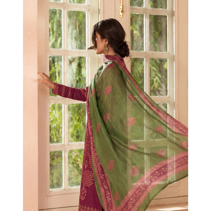 UCA-46 "Sakoon" Embroidered Cambric Cotton Pc Collection | Casuallite
