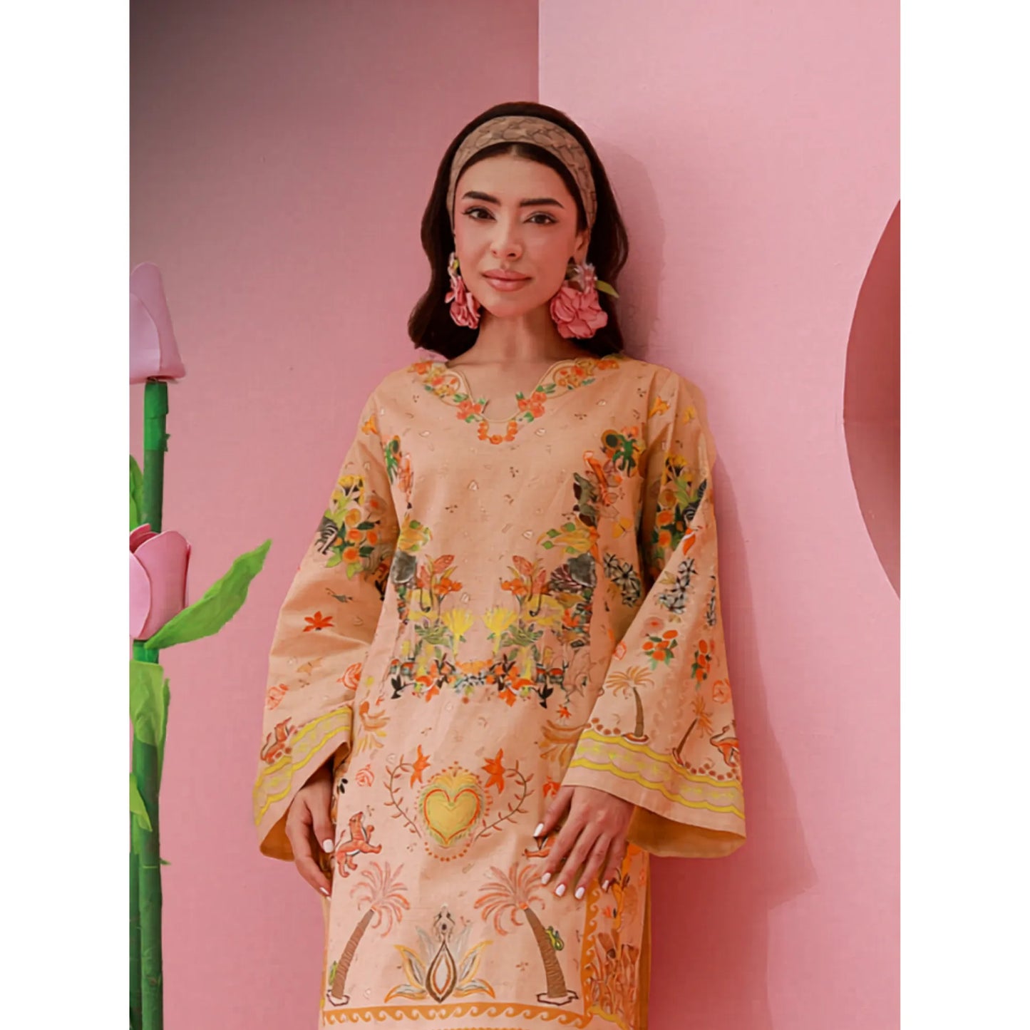 UAS-01 printed Pret by Asim jofa Printed Co Ord Set summer Collection Ready to Wear asian clothes
