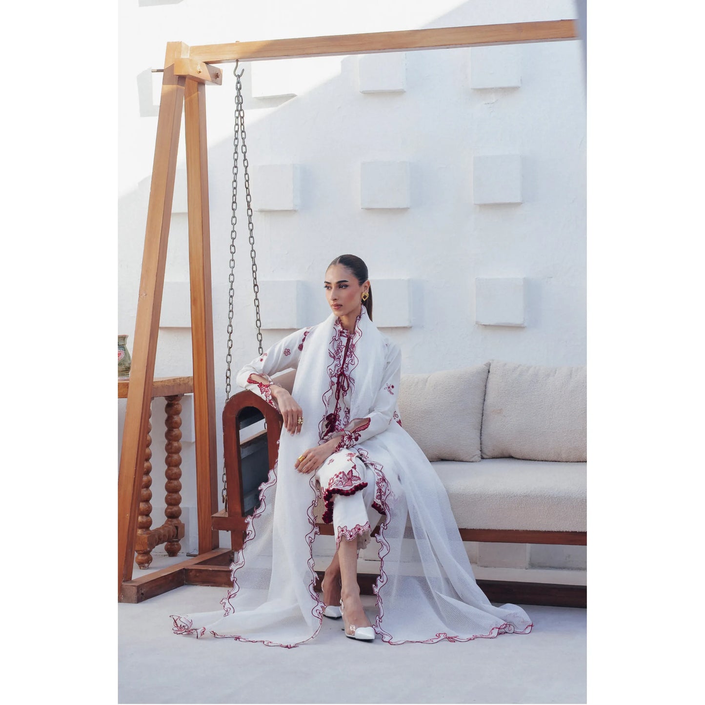 UQR-02 Qalamkar Basic Pret 26" Summer Collection | Ready to Wear Asian clothes
