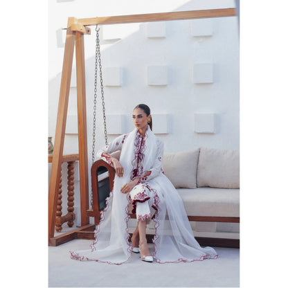 UQR-02 Qalamkar Basic Pret 26" Summer Collection | Ready to Wear Asian clothes