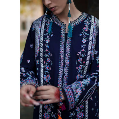 UCA-43 "HER" Collection Embroidered Cambric Cotton by Casuallite 3 Piece Suit for Women | Ready to Wear Pakistani Dress