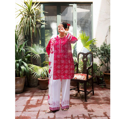 UCA-20 Luxury Cambric Cotton Farshi Shalwar Collection | Ready to Wear | Casuallite