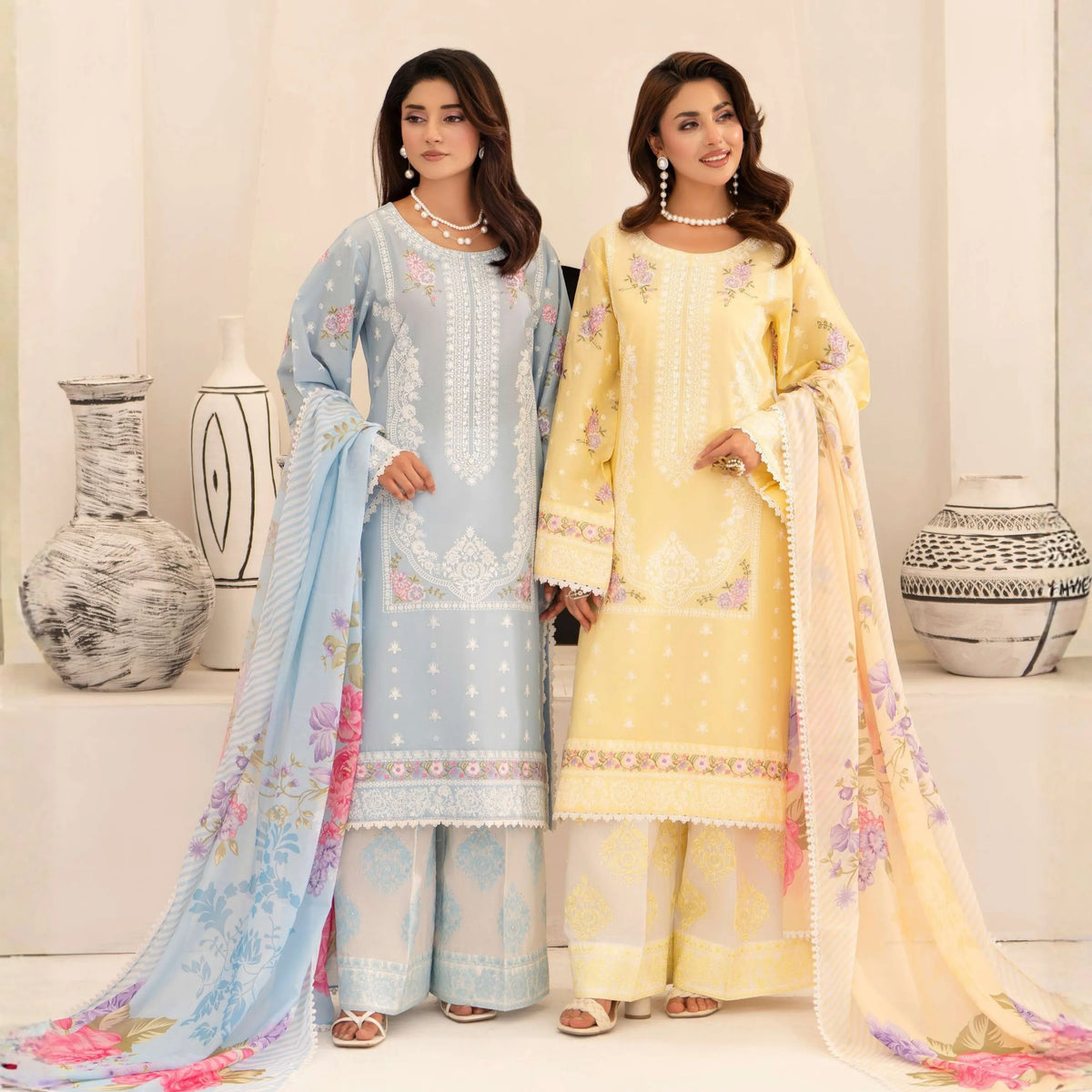 KC-1558 "Ferisha" Embroidered Festive Collection by Karma Collection