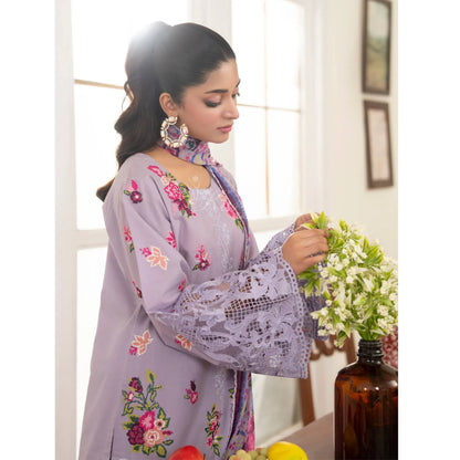 "Flora" Embroidered Lawn 3 Pc Collection | Karma Collection