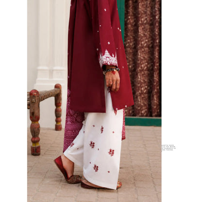 UCA-43 "HER" Collection Embroidered Cambric Cotton by Casuallite 3 Piece Suit for Women | Ready to Wear Pakistani Dress
