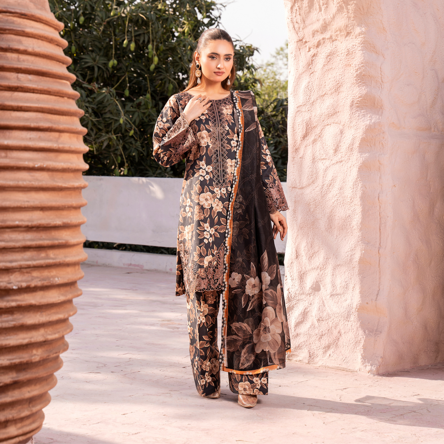 RA-17 Embroidered Printed Lawn Collection | Ready to Wear | Raniya.h