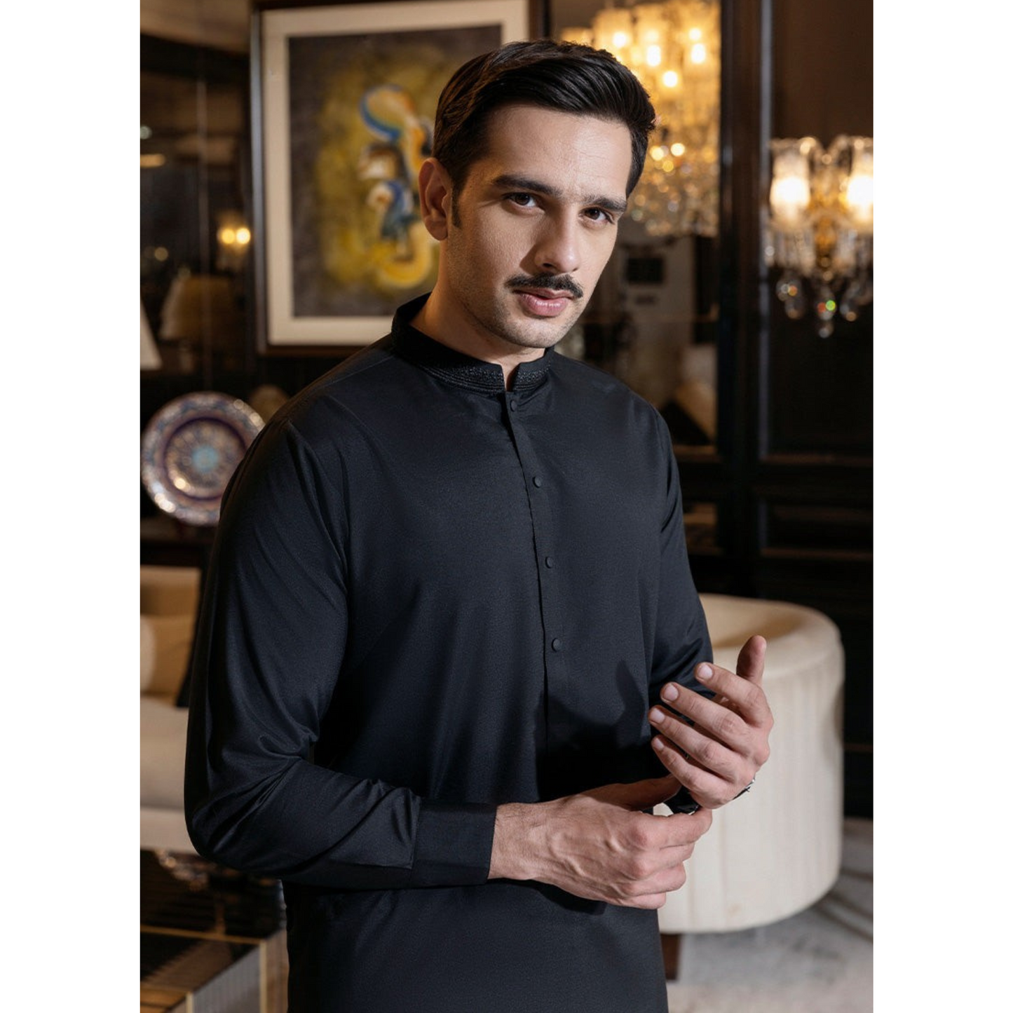 2 Pc Mens Shalwar kameez Collection-Asim Jofa