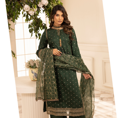 UMS-24 Luxury Embroidered Viscose Collection | Ready to Wear | Simrans