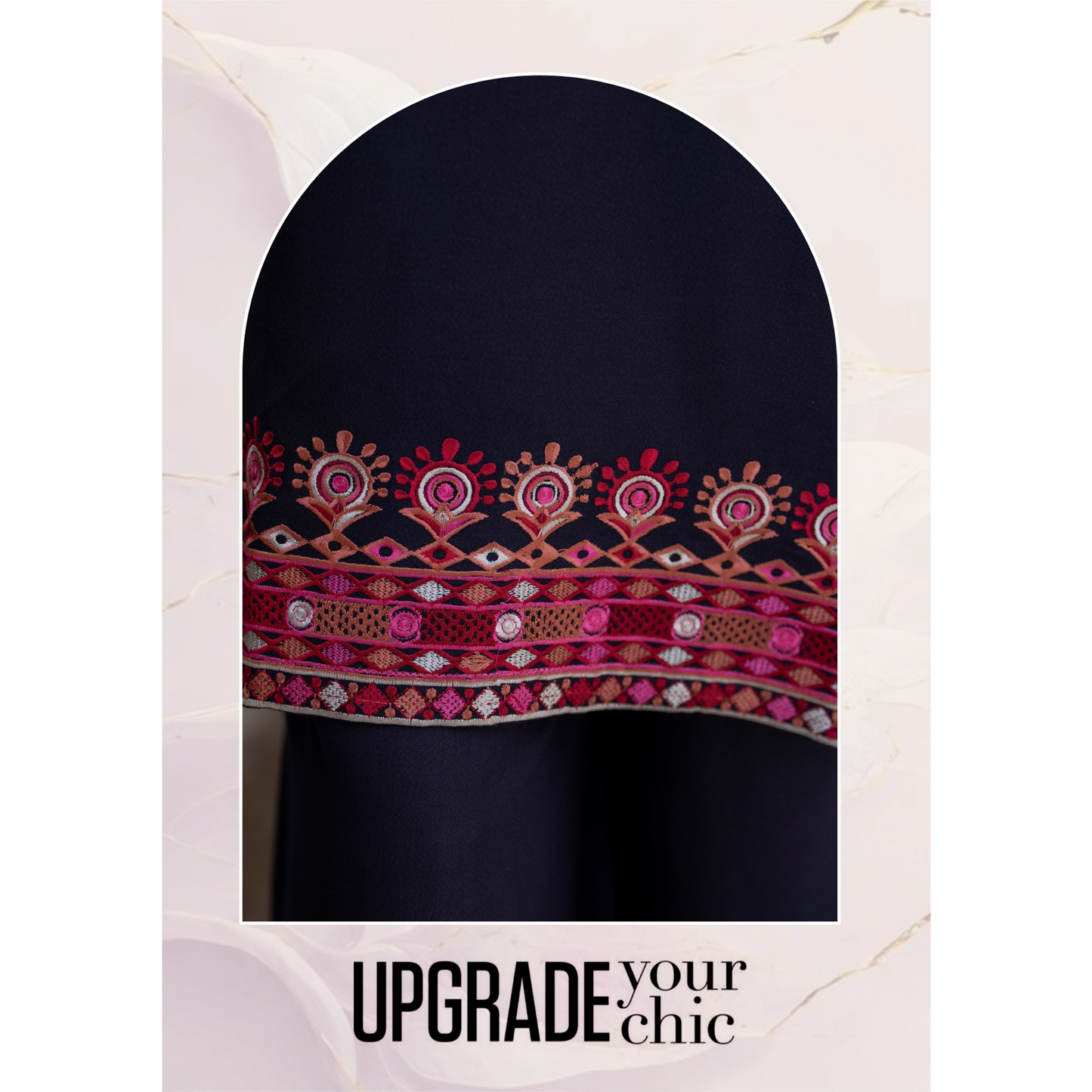 UZA-01 Rang e Elegance by Zaaria 2 Pc Embroidered Dhanak Co-Ords Set