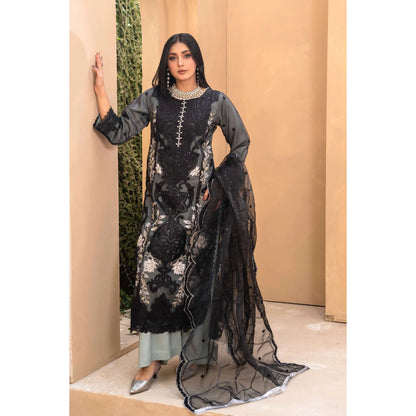 UMRZ-56 Maria.b Oraganza by Rangz Embroidered Festive Organza Collection