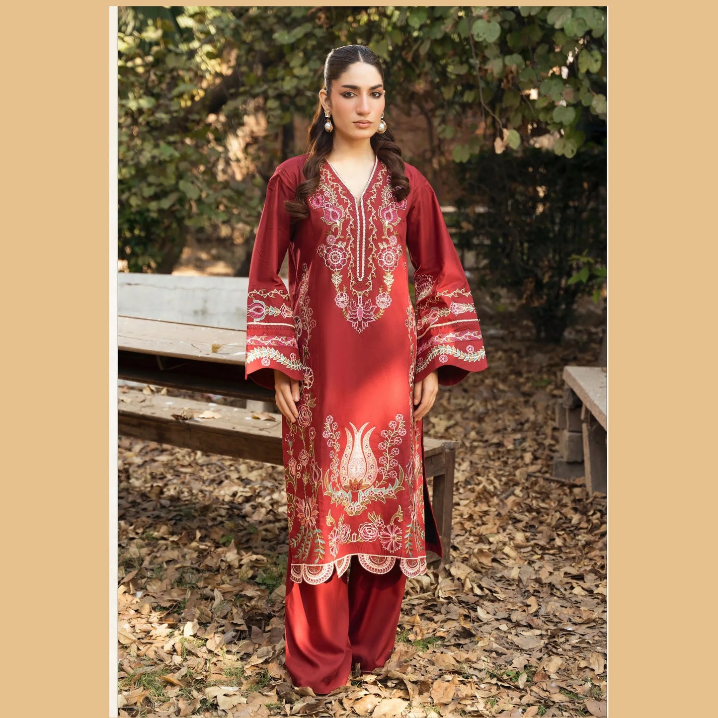 UTT-17 Eid Glow by Traditional Thread Viscose 2 Pc Collection