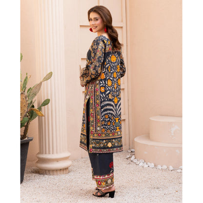 UMRZ-59 Printed Lawn Co-Ords set Collection by Rangz | Ready to Wear Pakistani Asian clothes