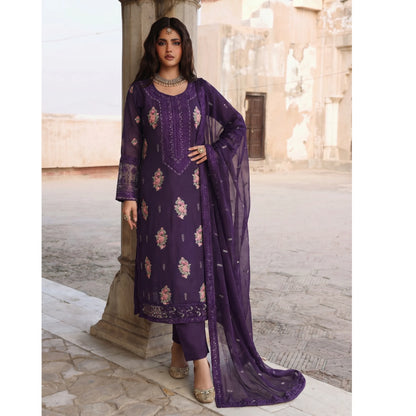 UA-201 Embroidered Cotton Festive Collection By Umnaa | Ready to Wear Pakistani Asian clothes