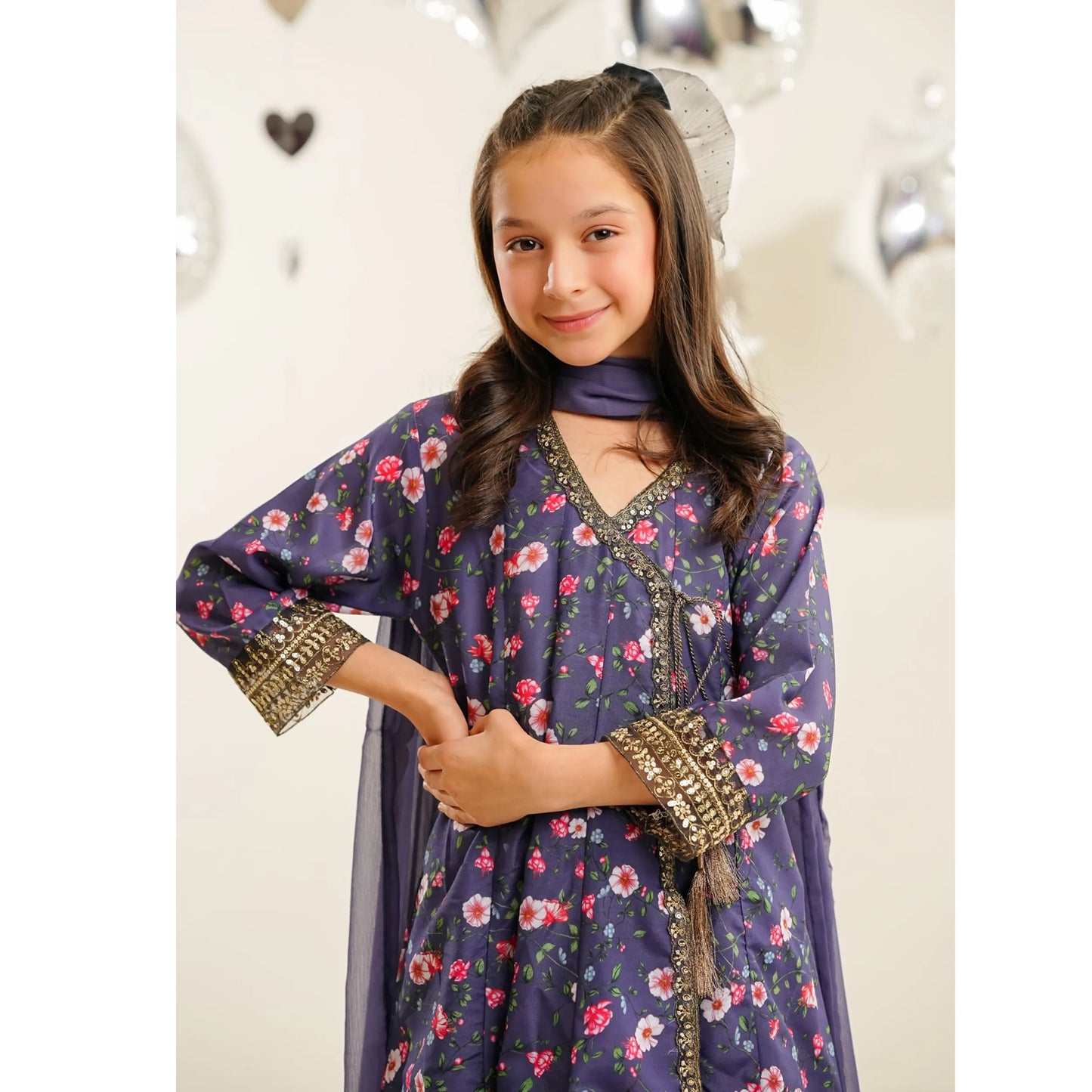 UN-01 Embroidered Printed Festive Kids Collection by Naubahar | Ready to Wear Pakistani Asian clothes