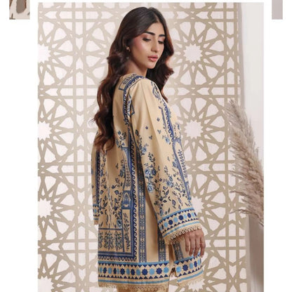 USN-19 Daily Pret Vol'8 Printed Lawn Co-Ords Set by Saphron Casual Co Ord Set Pakistani