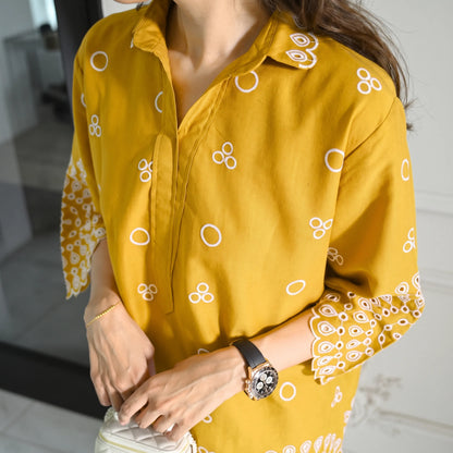 UA-232 Embroidered Chikankari Lawn 2 Pc Co-Ord Set Summer Wear by Umnaa