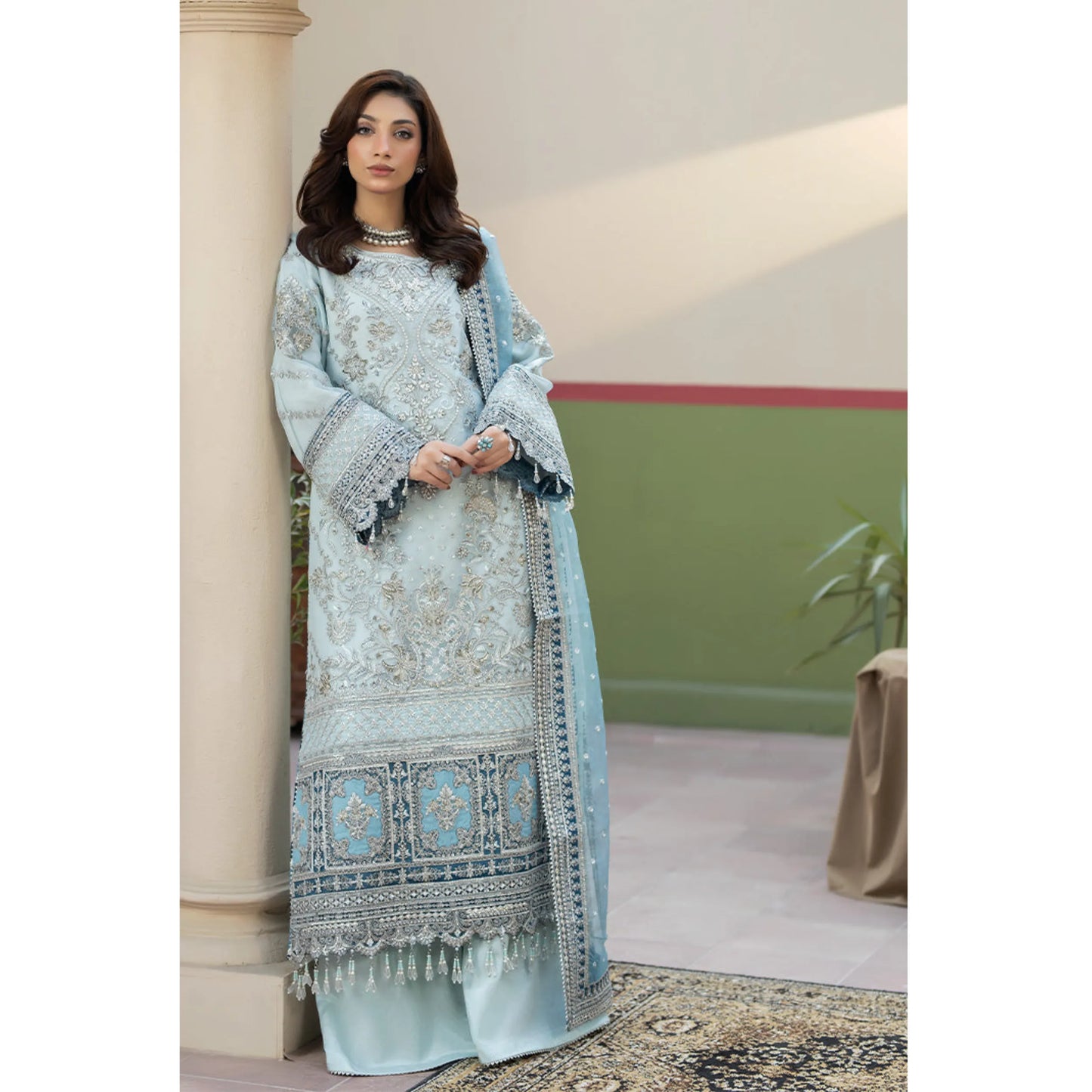 UA-271 Imrozia Inspired Luxury Organza Collection | Umnaa