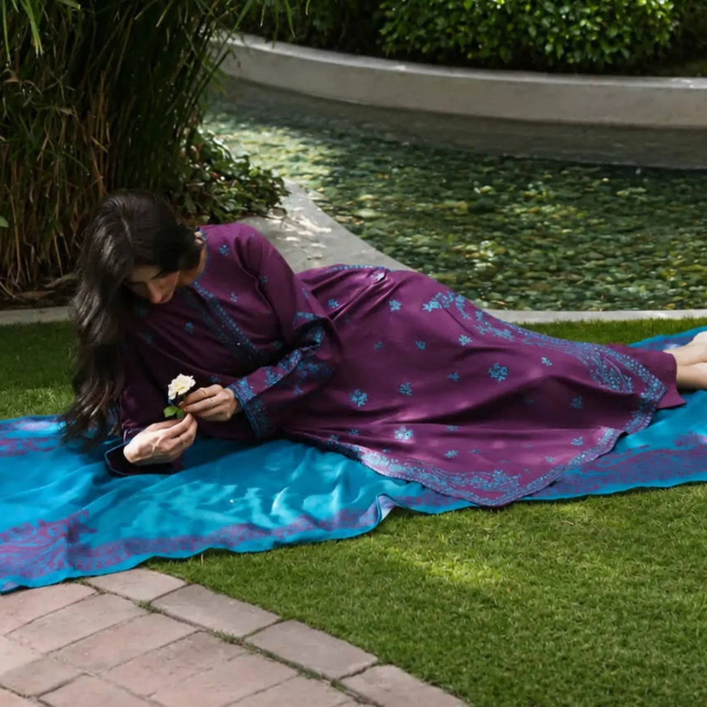 UCA-48 "Breath" Embroidered Cotton Lawn Collection | Casuallite