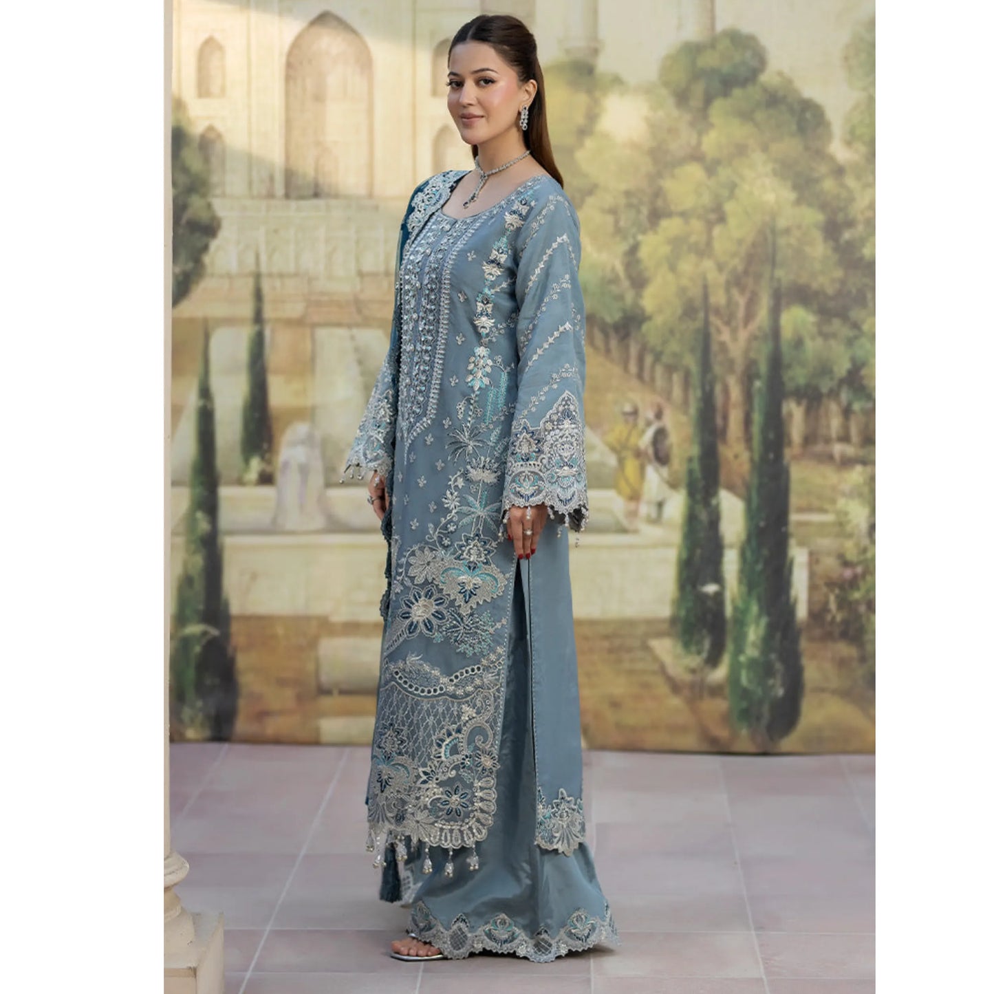 UA-291 Imrozia Inspired Organza Collection | Umnaa