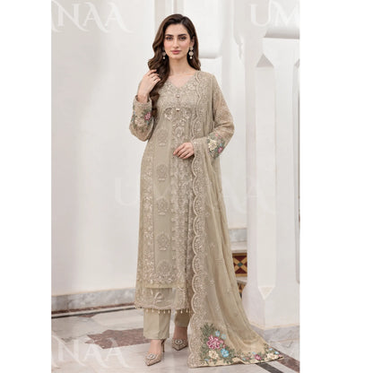 UA-299 Luxury Chiffom Collection 3 Pc | Umnaa