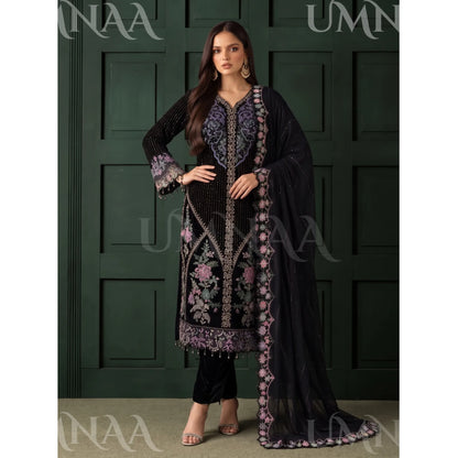 UA-314 Embroidered Luxury Velvet Collection | Umnaa