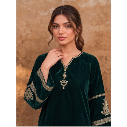 UA-315 Embroidered Farshi Shalwar Cord Set | Umnaa