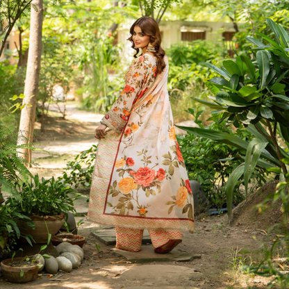 "Khumaar" Embroidered Georgette Collection by karma Collection Asian Wear Pakistani Dresses