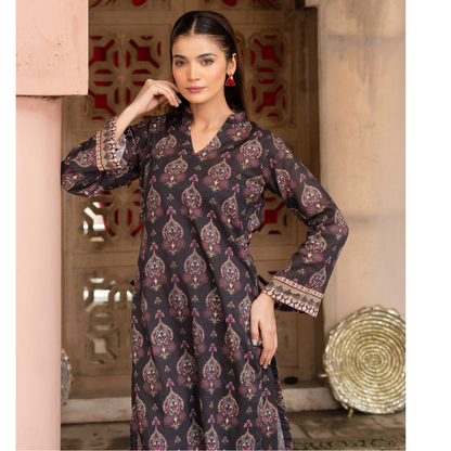 Printed Lawn Co-Ords Set 2 Pc | Ready to Wear | Rangz
