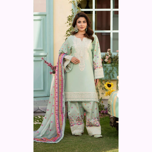 KC-1556 "Ferisha" Embroidered Festive Collection by Karma Collection