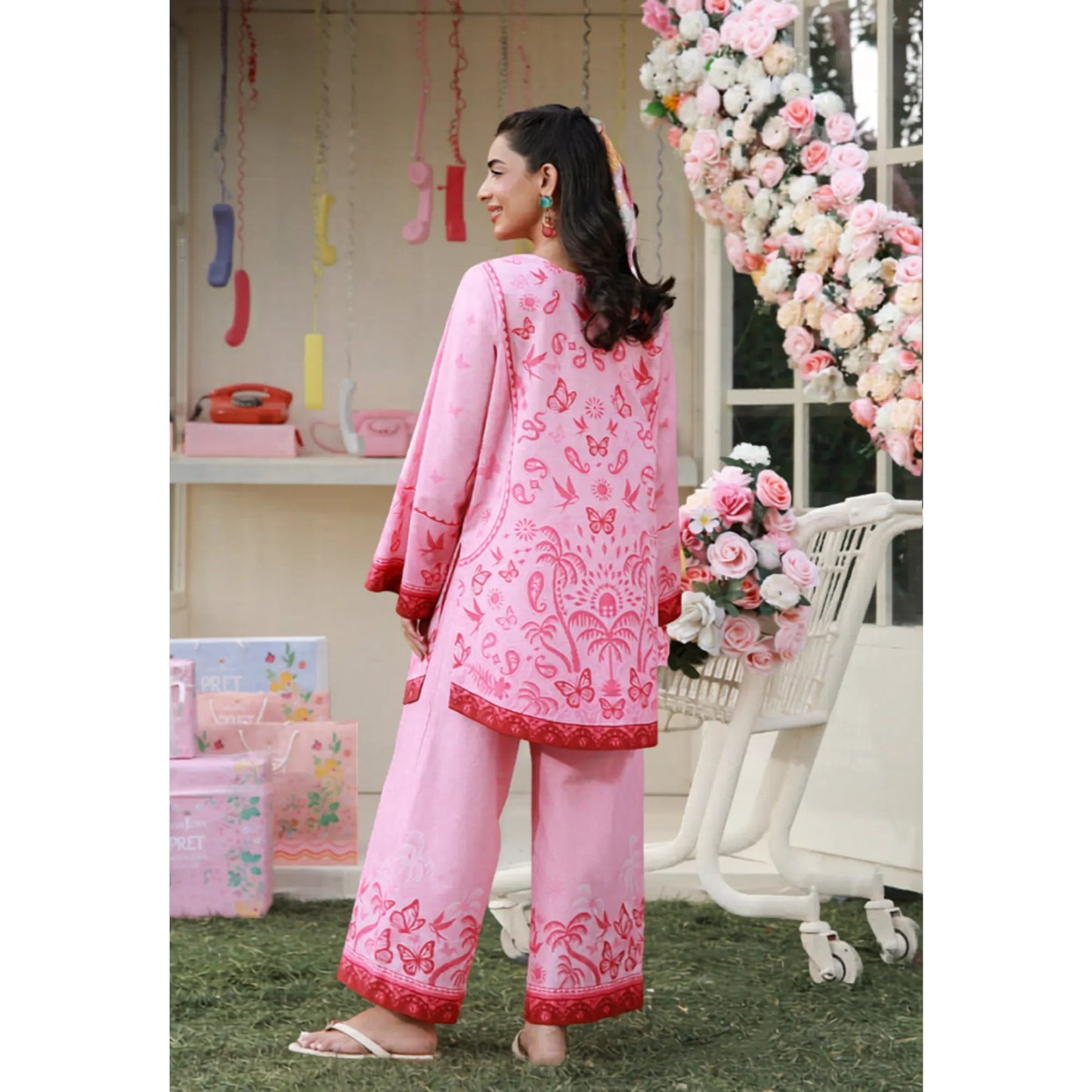 UAS-01 printed Pret by Asim jofa Printed Co Ord Set summer Collection Ready to Wear asian clothes