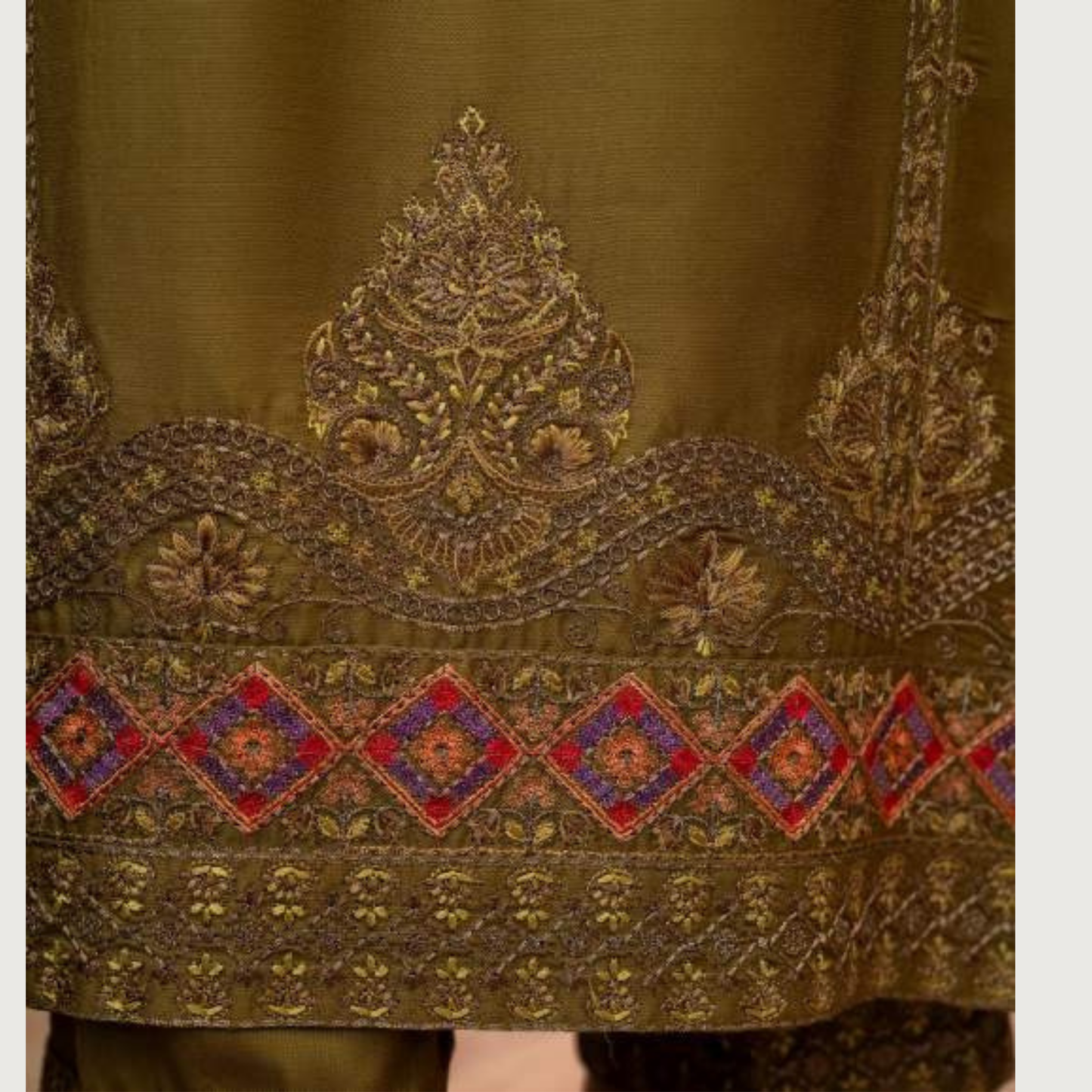 3 Pc Ready to Wear Embroidered Collection | Karma Collection | UMKC01001