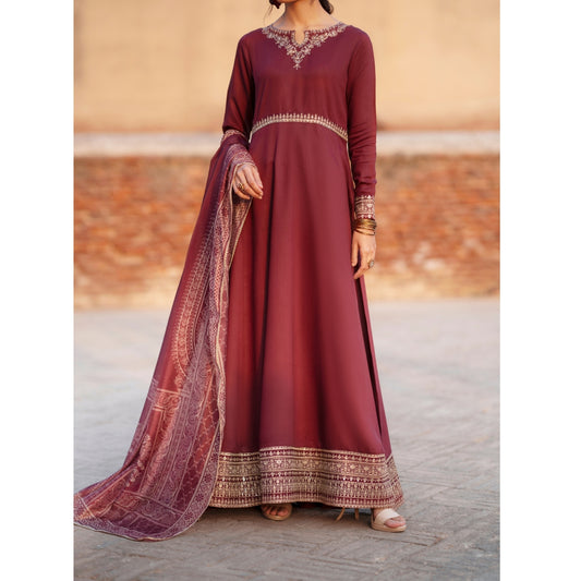 UCA-35 Darbar Festive Drop Embroidered Collection by Casuallite