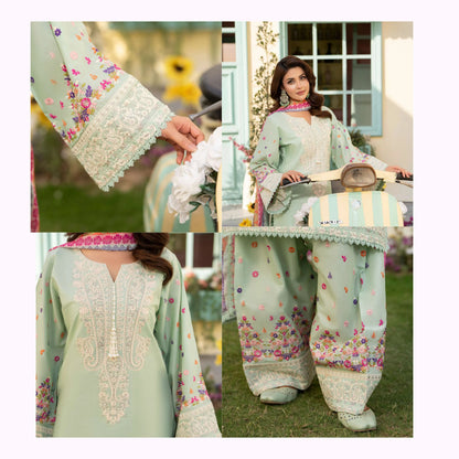 KC-1556 "Ferisha" Embroidered Festive Collection by Karma Collection