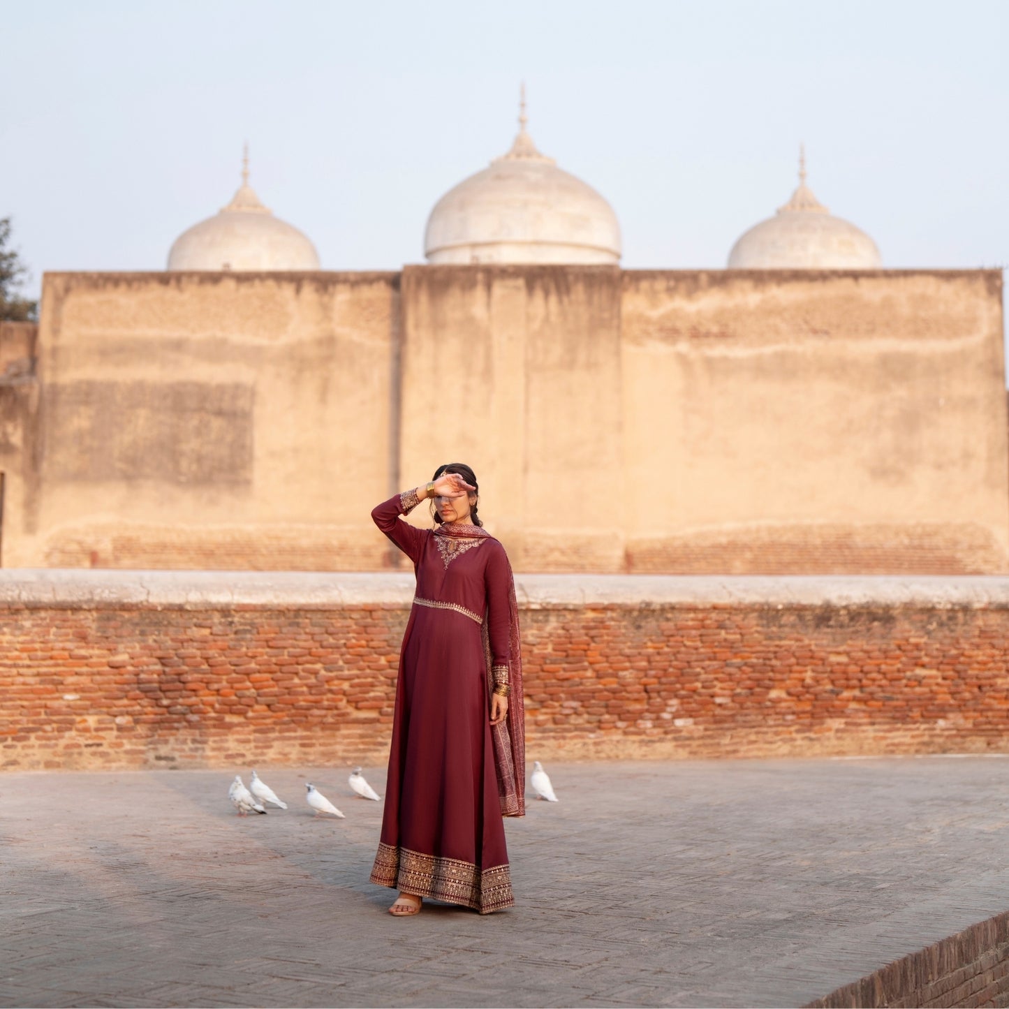 UCA-35 Darbar Festive Drop Embroidered Collection by Casuallite