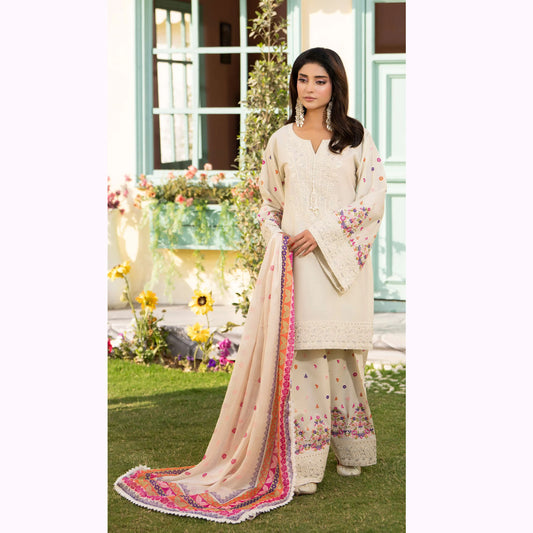 KC-1556 "Ferisha" Embroidered Festive Collection by Karma Collection