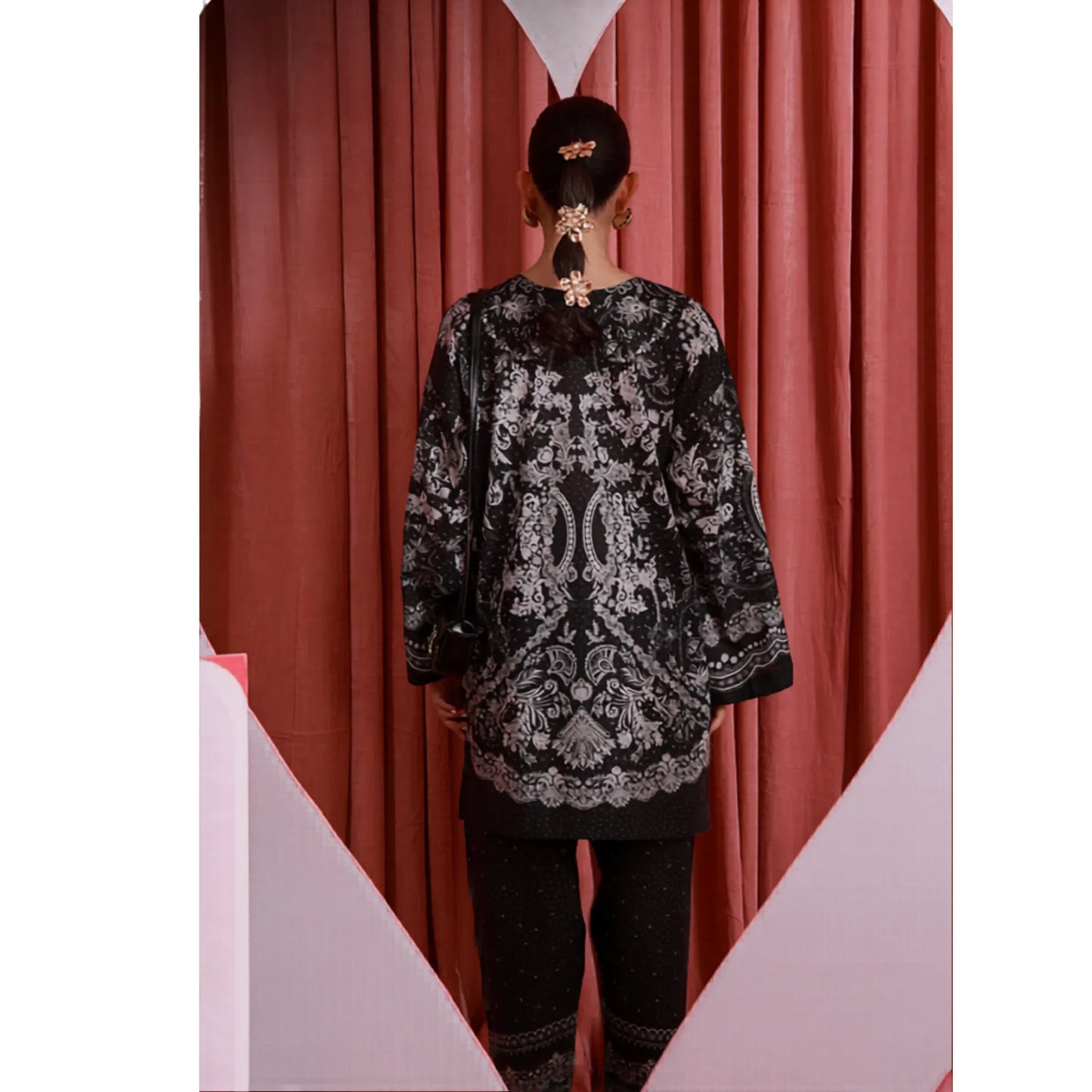 UAS-01 printed Pret by Asim jofa Printed Co Ord Set summer Collection Ready to Wear asian clothes