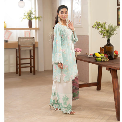 "Flora" Embroidered Lawn 3 Pc Collection | Karma Collection