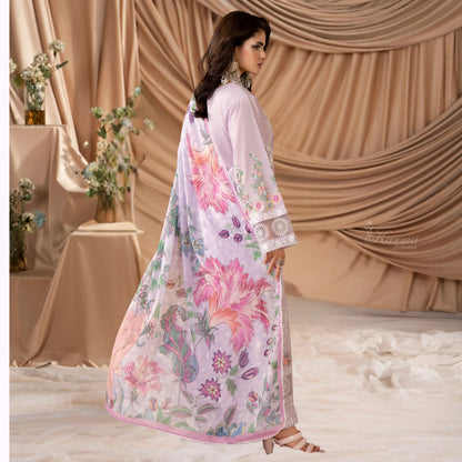 KC-1583 "AYRA" Embroidered Cambric Cotton Collection by Karma Collection