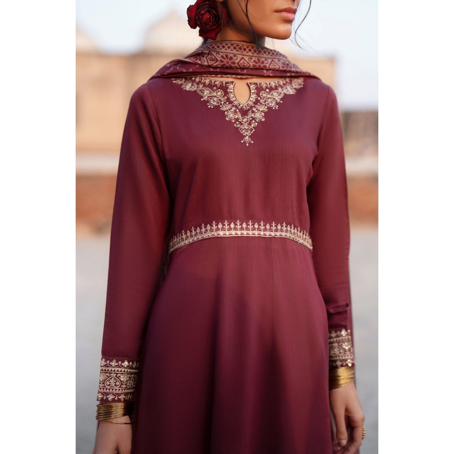UCA-35 Darbar Festive Drop Embroidered Collection by Casuallite